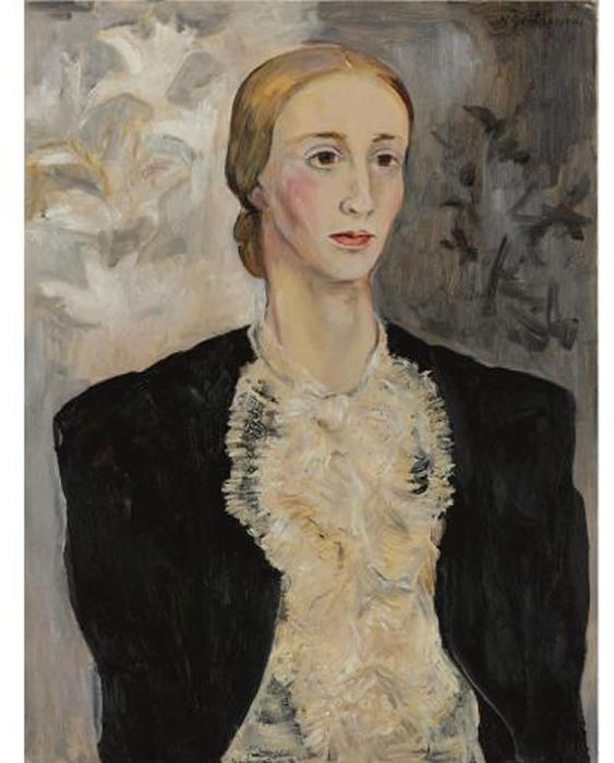 Portrait Of A Woman (tatiana Ryabushinskaya) — Natalia Goncharova