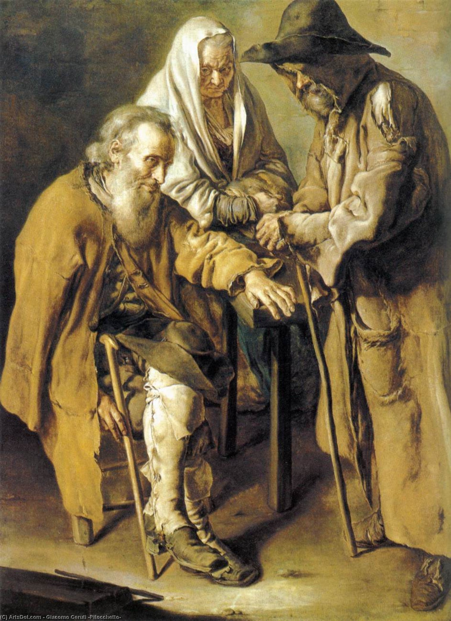 Three Beggars — Джакомо Черути (питокетто)