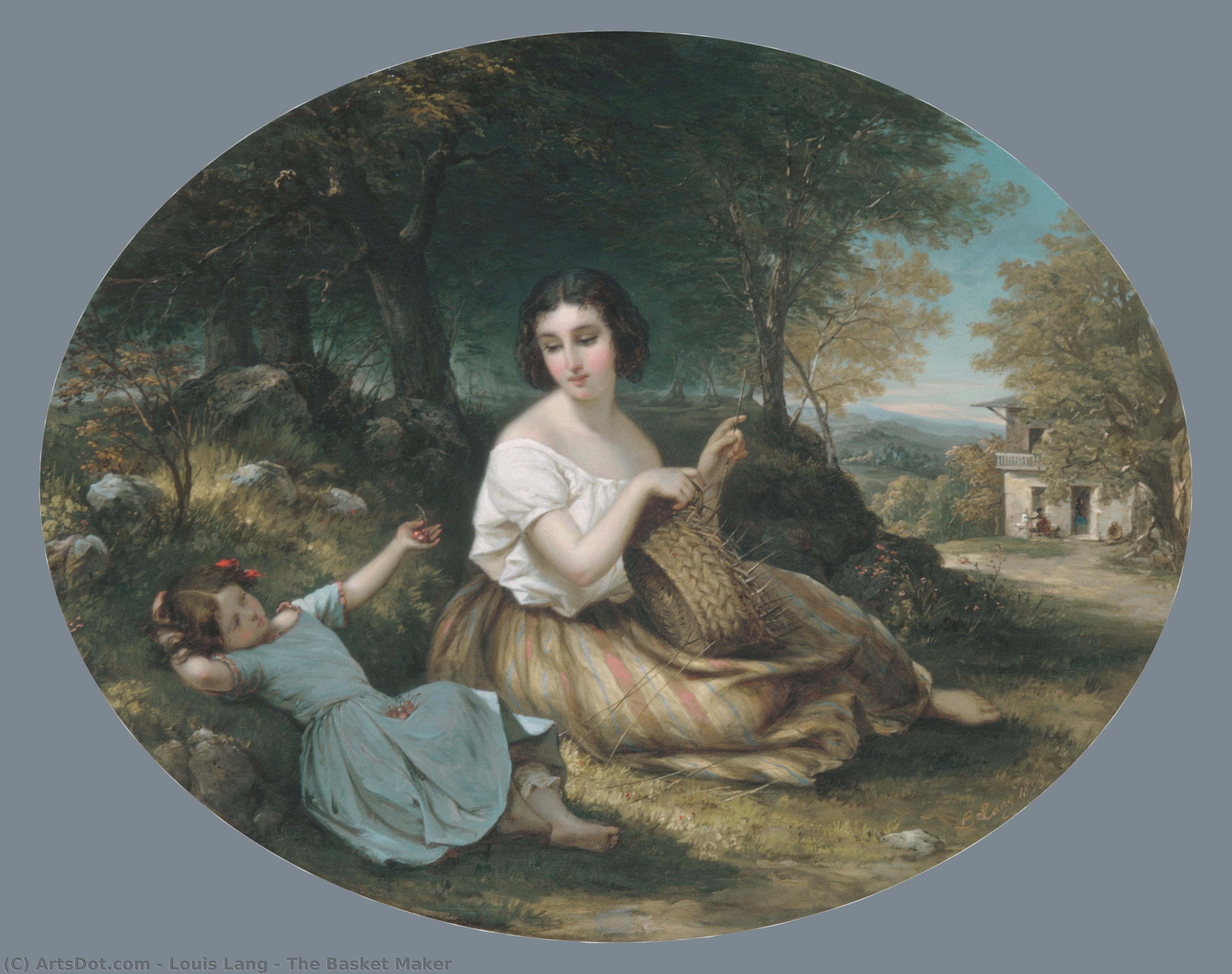 The Basket Maker — Louis Lang