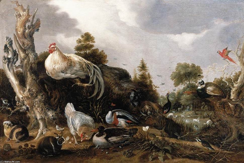 Orpheus Charming The Animals — Gillis Claesz D'hondecoeter