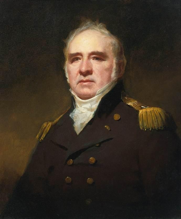 Portrait Of Captain James Forbes Drummond Of Hawthornden — Henry Raeburn