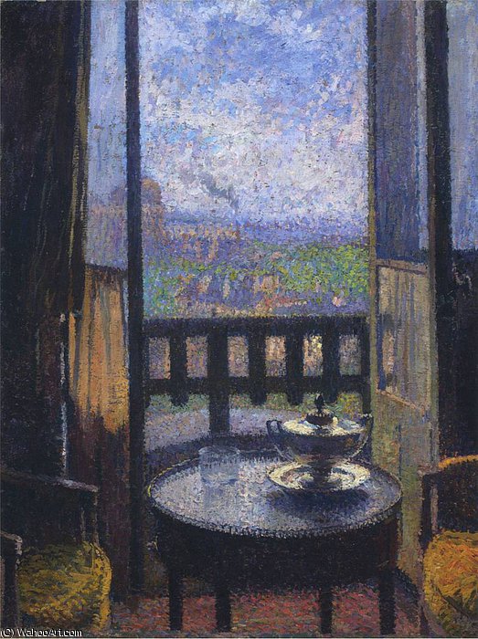 View From The Artists Studio — Henri Jean Guillaume Martin