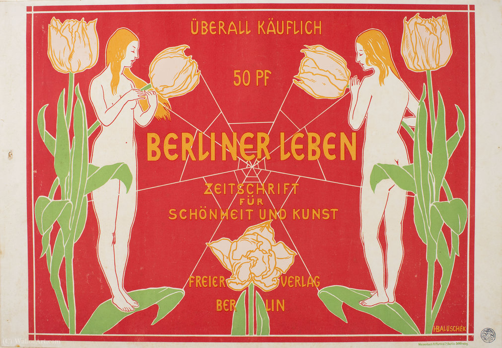 'berliner Leben', (37 X 53 Cm) (1901) — Hans Baluschek