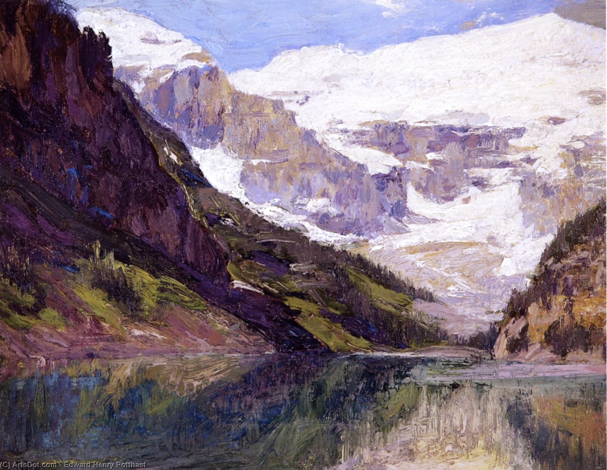 Lake Louise — エドワード・ヘンリー・ポッサスト