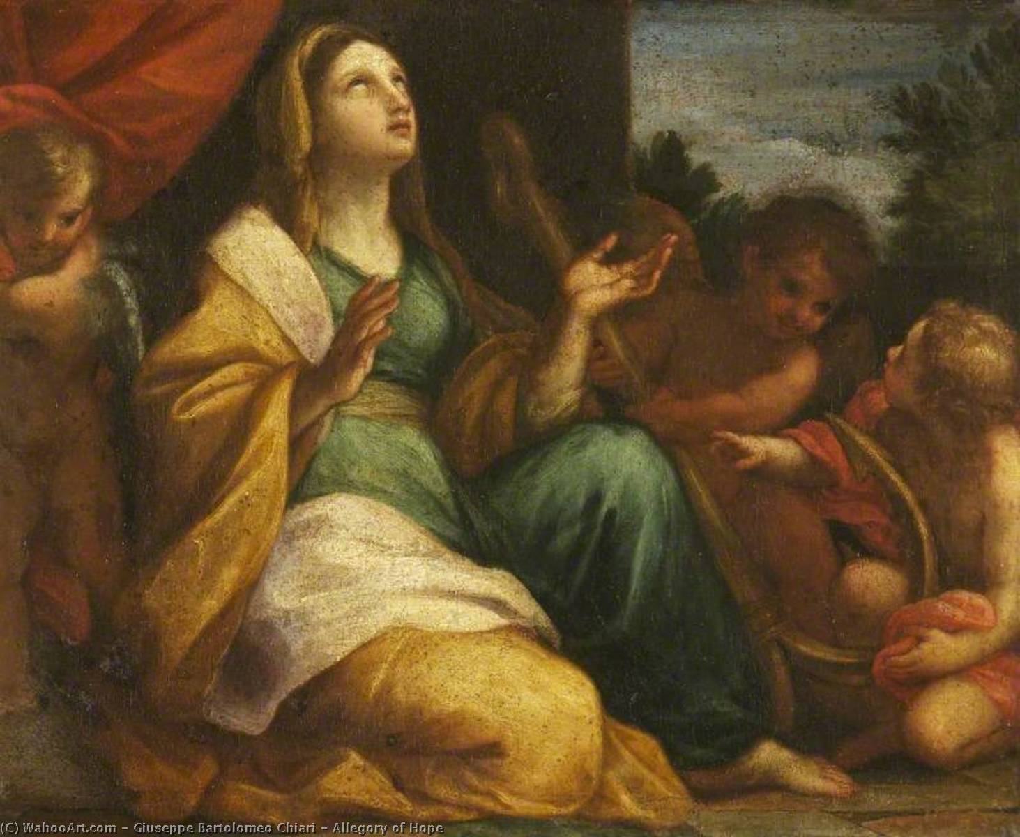 Allegory Of Hope — Giuseppe Bartolomeo Chiari
