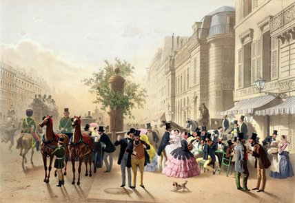 Boulevard Des Italiens — Eugene Charles Francois Guerard