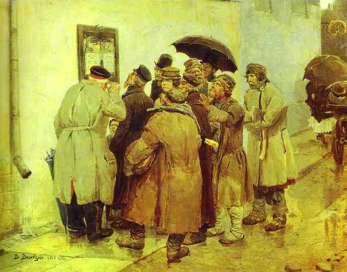 News From The Front — Victor Vasnetsov