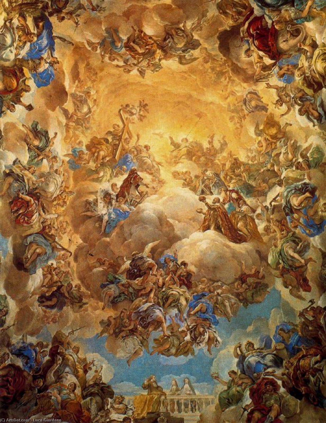 Dome Of The Staircase — Лука Джордано