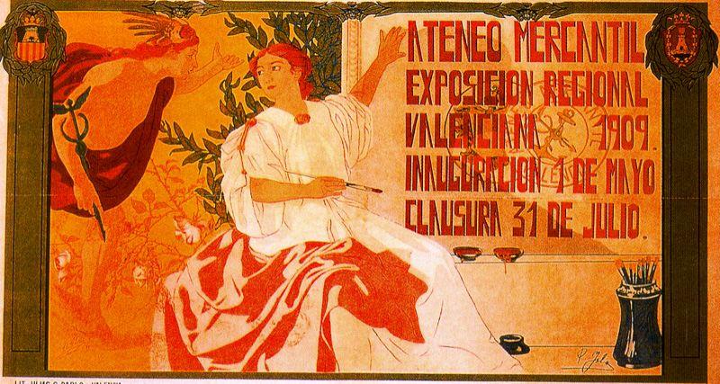 Ateneo Mercantil. Valencian Regional Exhibition — José Mongrell Torrent