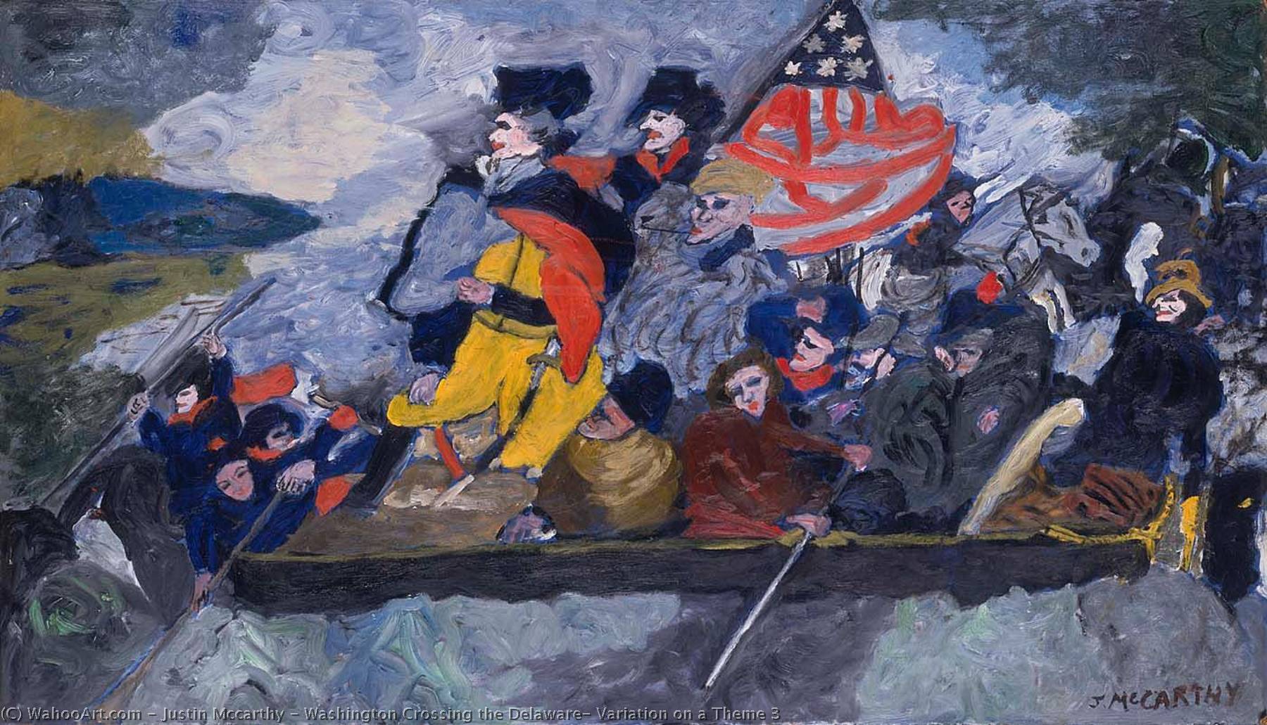 Washington Crossing The Delaware, Variation On A Theme 3 — Justin Mccarthy