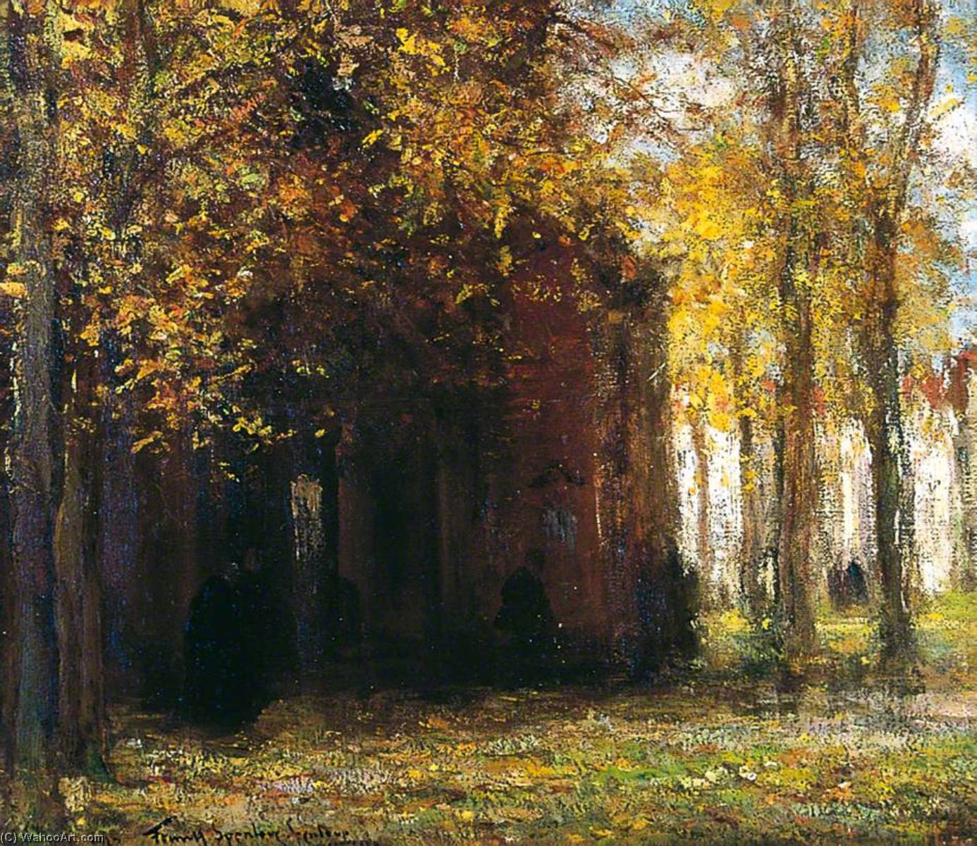 Autumn Leaves, Belgium — Frank Spenlove Spenlove