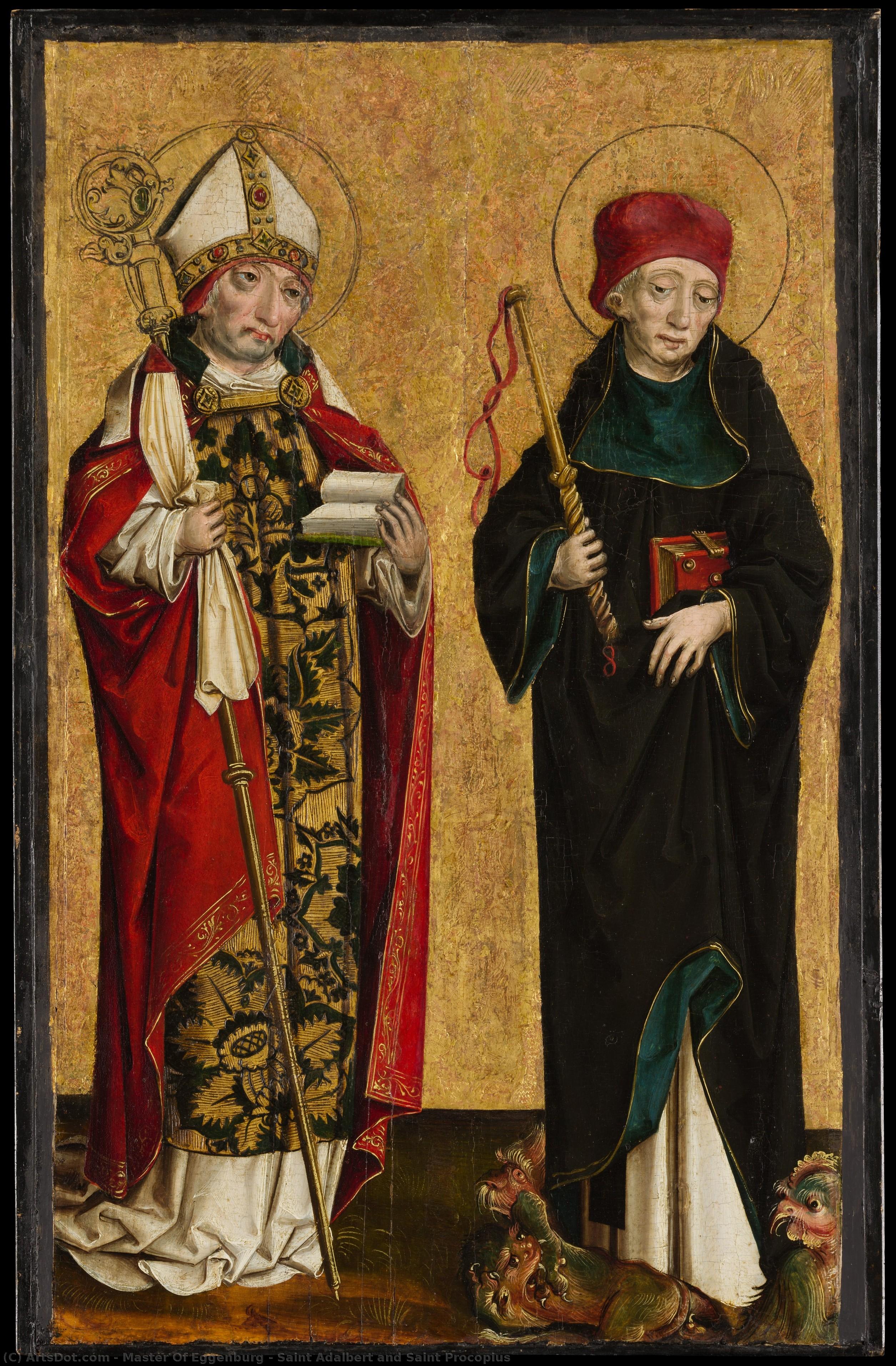 Saint Adalbert And Saint Procopius — Master Of Eggenburg