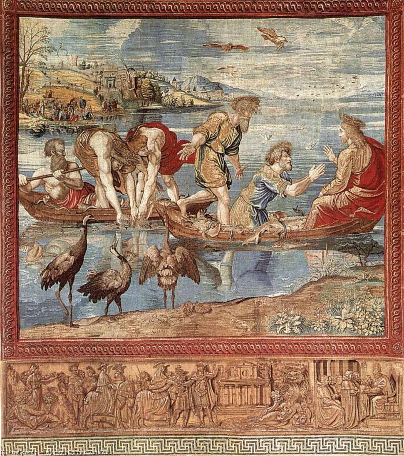 The Miraculous Draught Of Fishes — Pieter Van Edingen Van Aelst