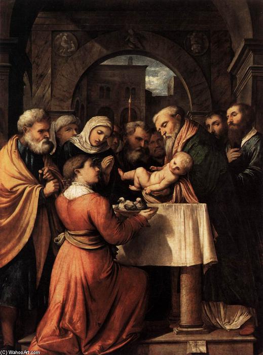 Presentation Of Jesus At The Temple — Girolamo Romanino