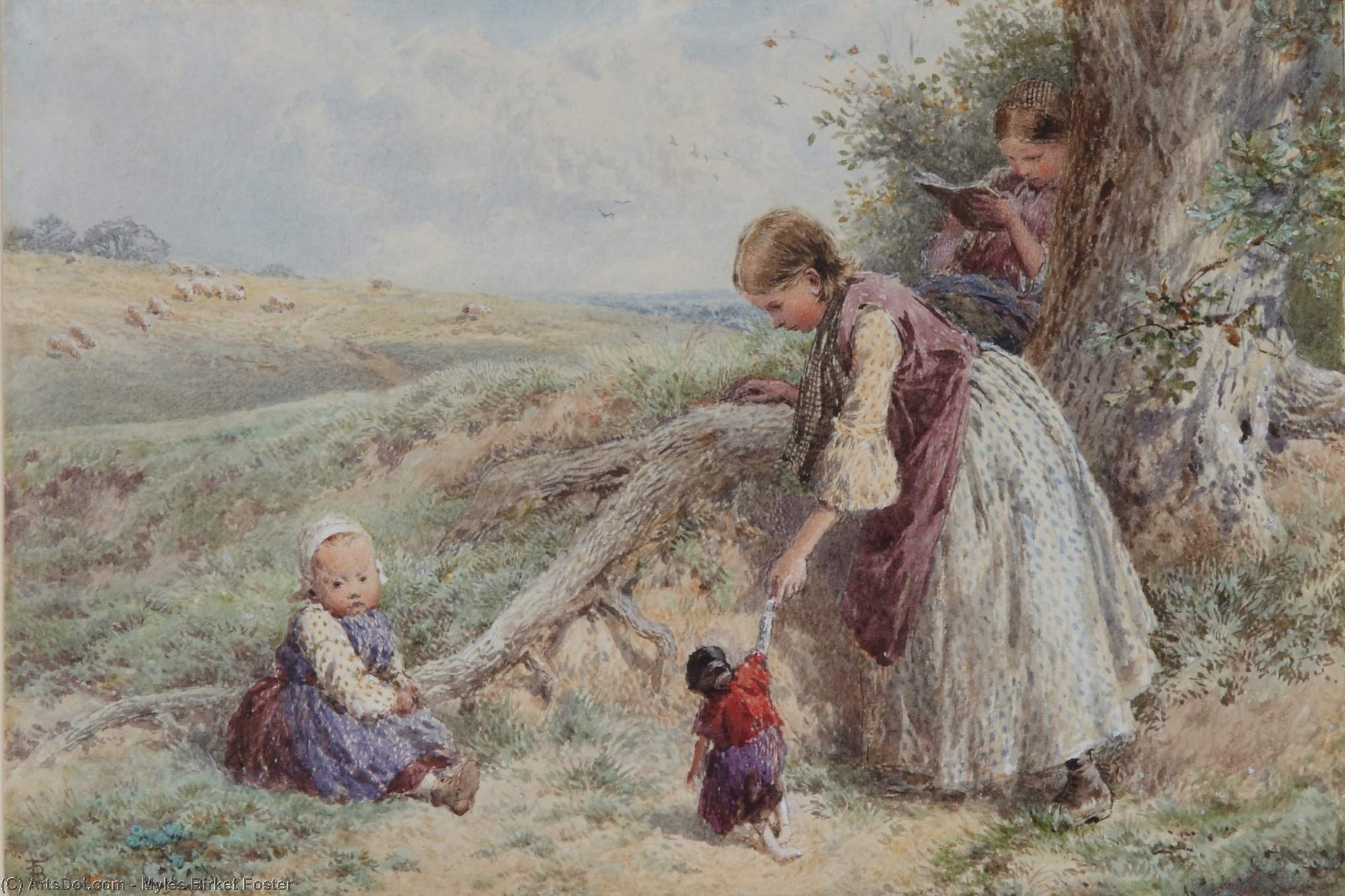 The China Peddler — Myles Birket Foster