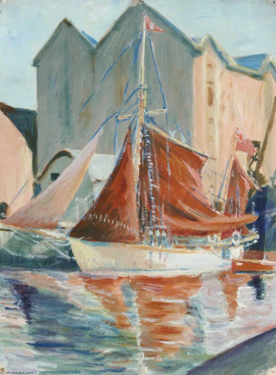 Coastal Vessel, Inner Dock — Arthur Cozens