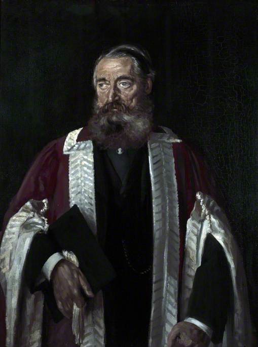 Dr Edmund Knowles Muspratt (1833–1923), President Of The Council Of The University Of Liverpool (1903–1909) — Augustus Edwin John