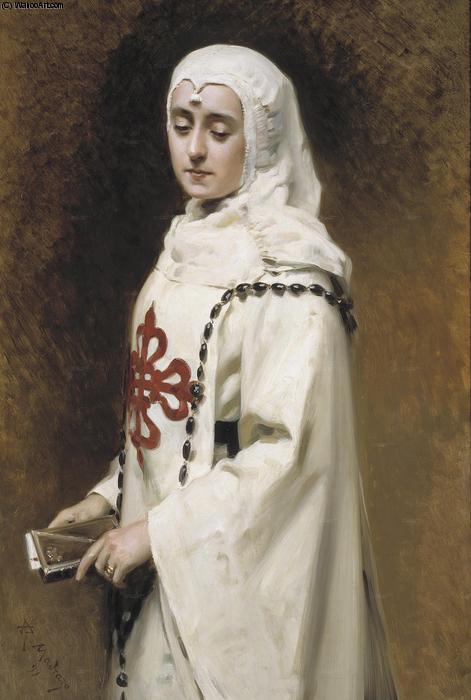 The Actress María Guerrero As `doña Inés' — Raimundo De Madrazo Y Garreta