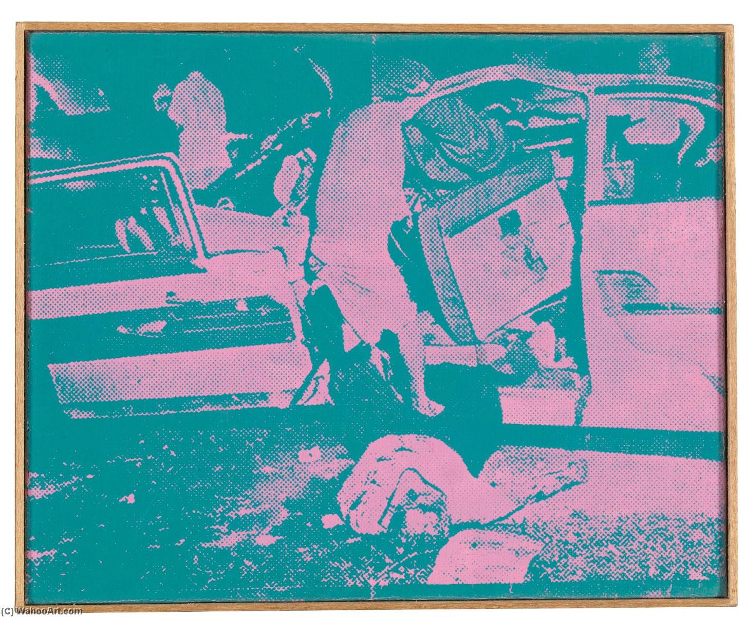 Andy Warhol, Saturday Disaster , 1970 — Richard Pettibone