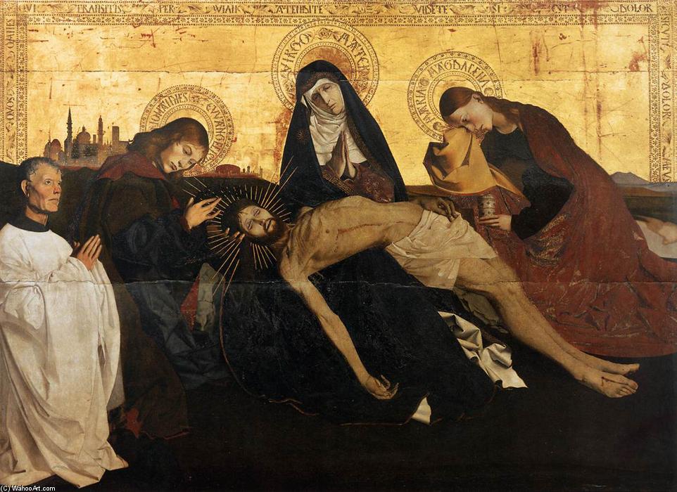 Pietà De Villeneuve-lès-avignon — Enguerrand Charonton