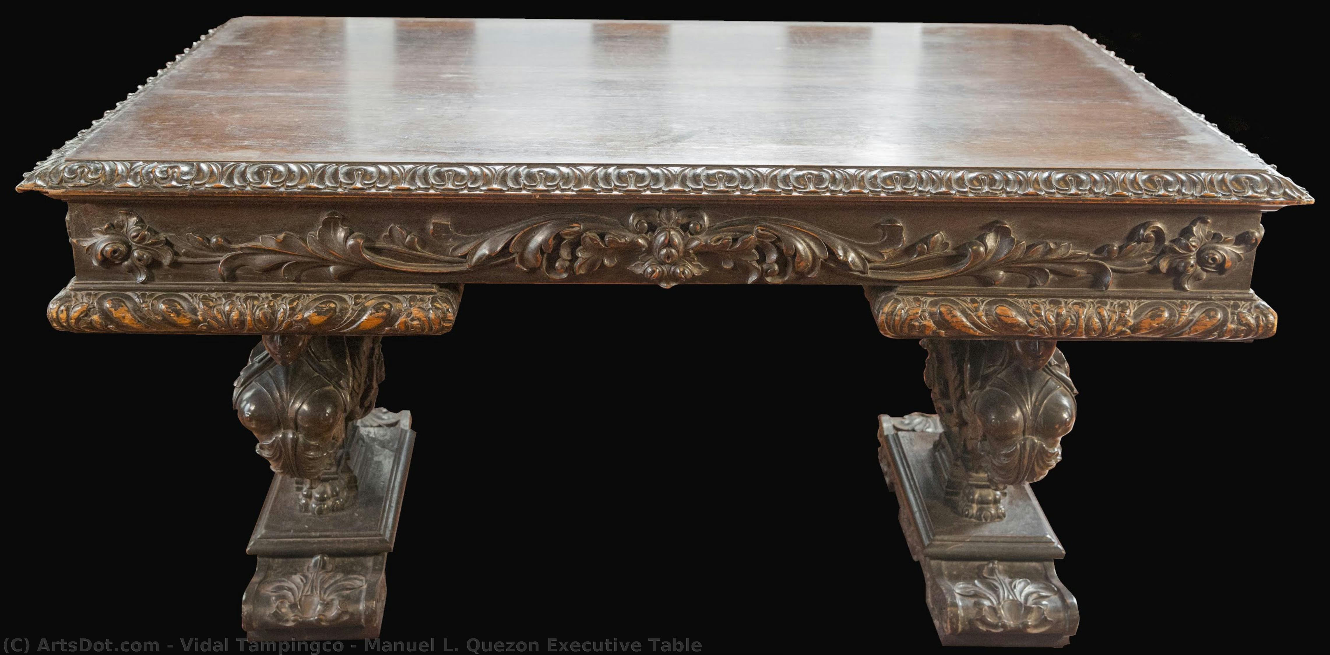 Manuel L. Quezon Executive Table — Vidal Tampingco