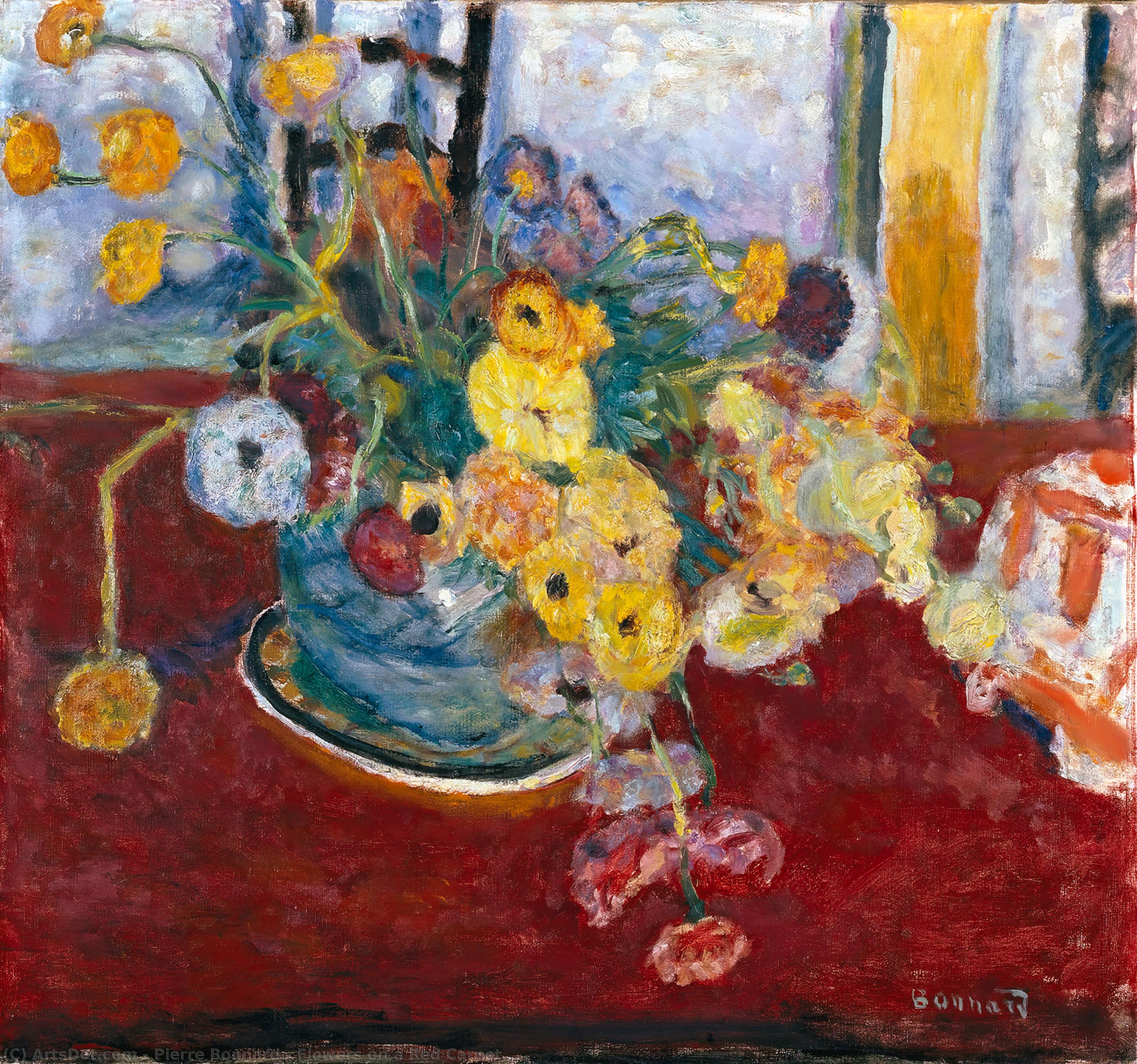 Flowers On A Red Carpet — Пијер Боннар