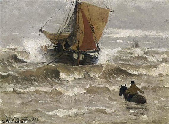 A Bomschuit In The Breakers — Gerhard Arij Ludwig Morgenstje Munthe