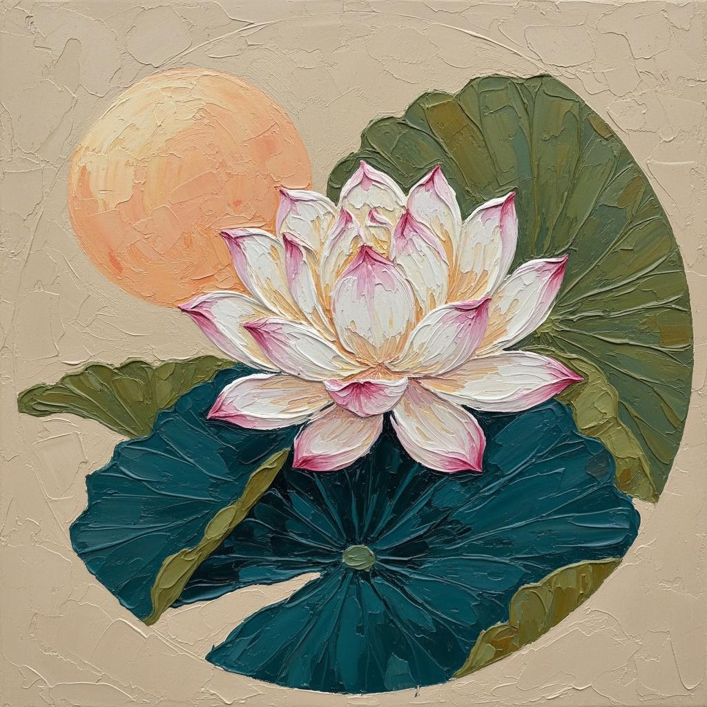 Transcendent Lotus: A Sculptural Symphony Of Rose Petals And Celestial Light — David Moreau