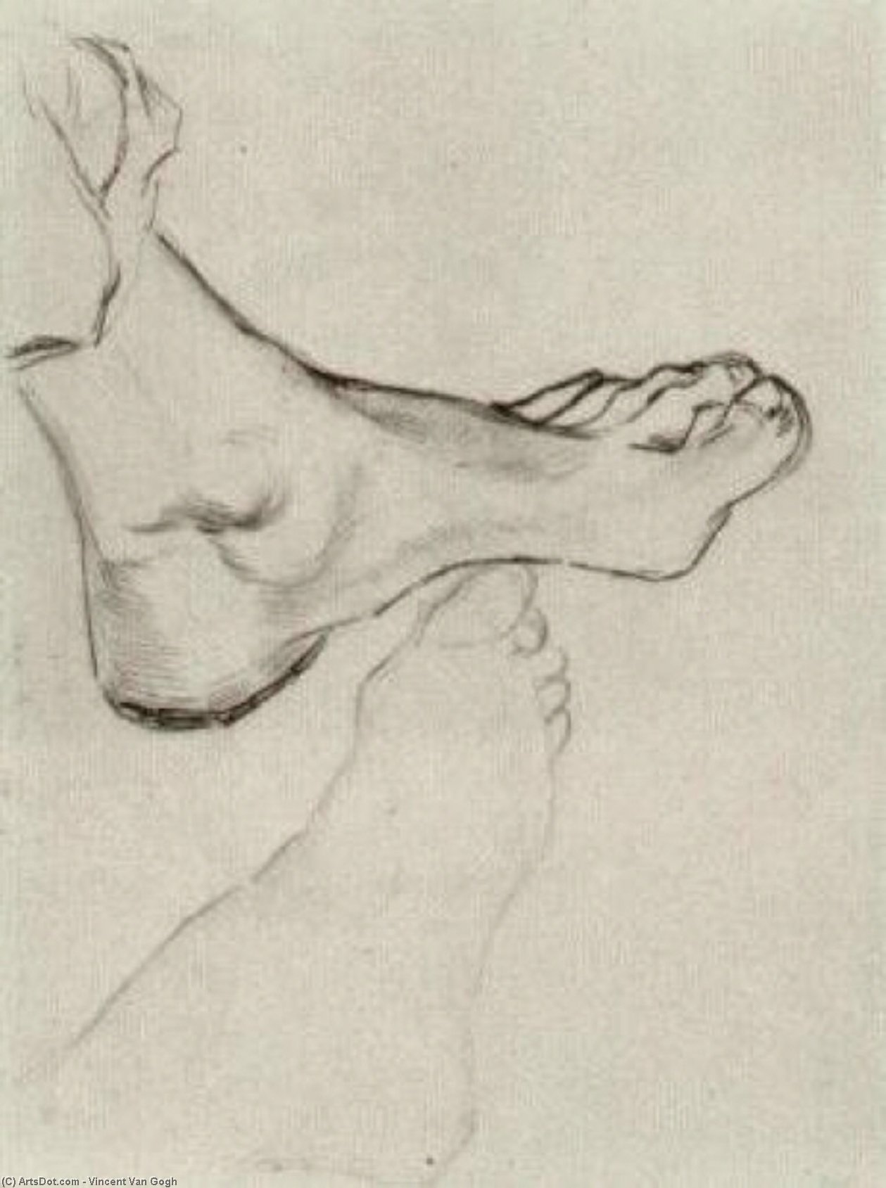 Feet — Vincent Willem Van Gogh