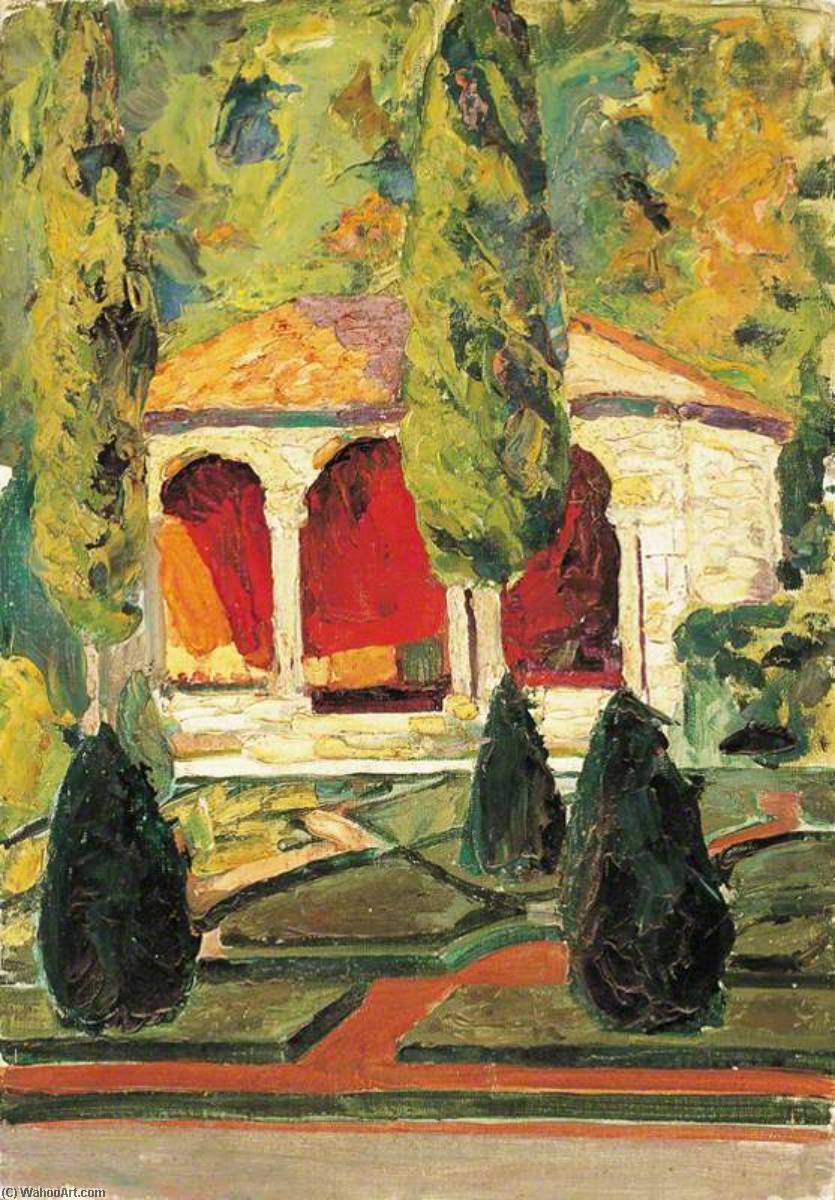 Formal Garden And Pavilion At Port Lympne — Vinston Spenser Čerčil