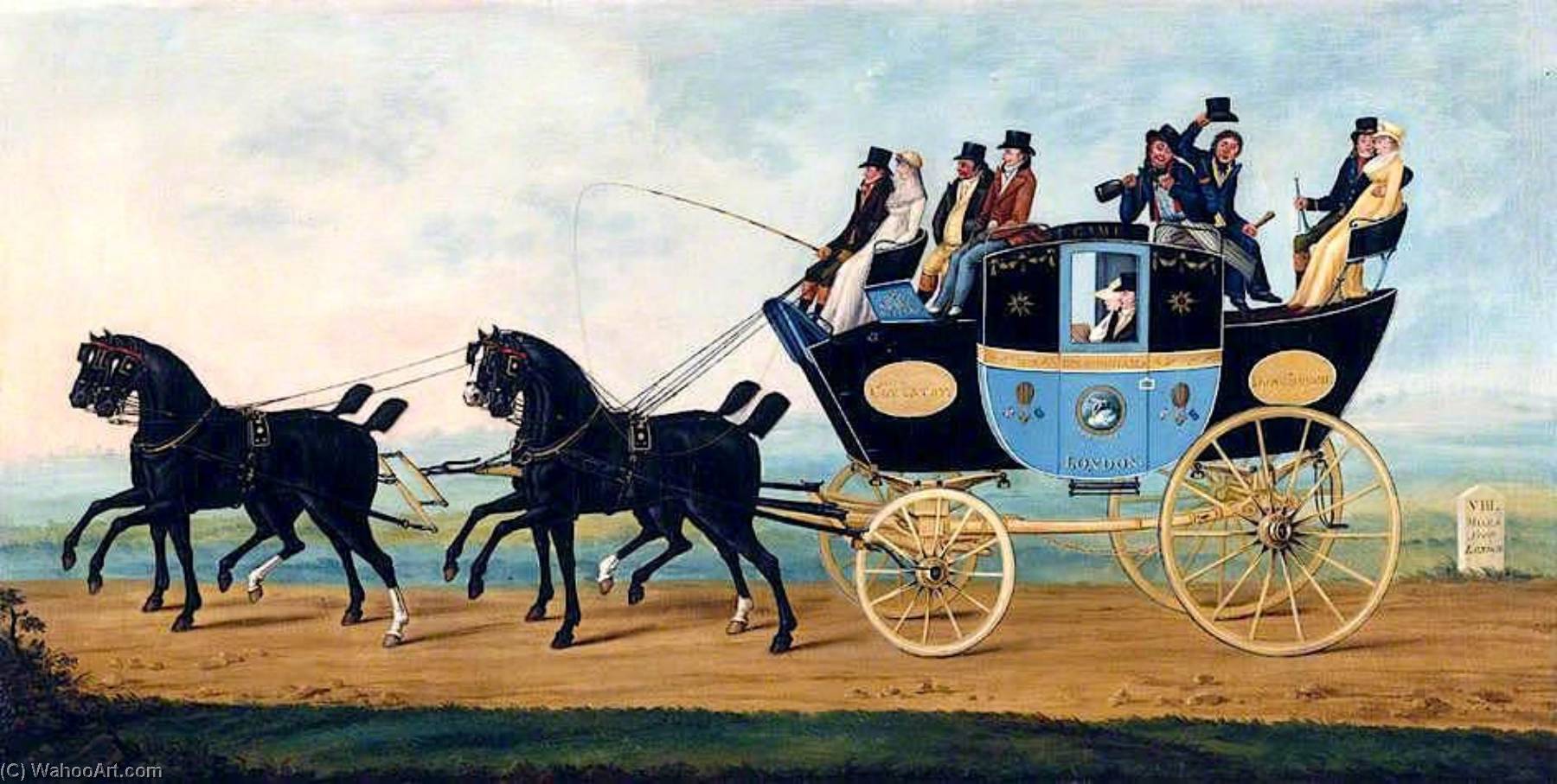 The London To Birmingham Stage Coach — John Cordrey