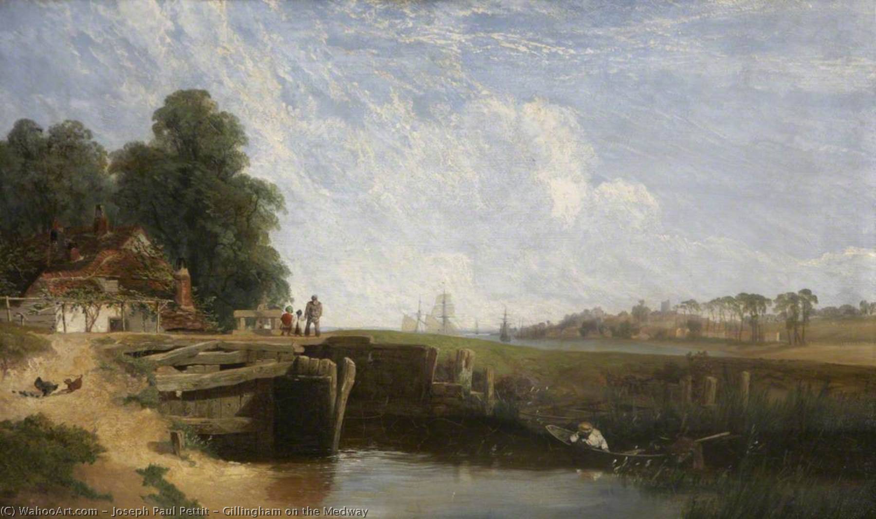 Gillingham On The Medway — Joseph Paul Pettit