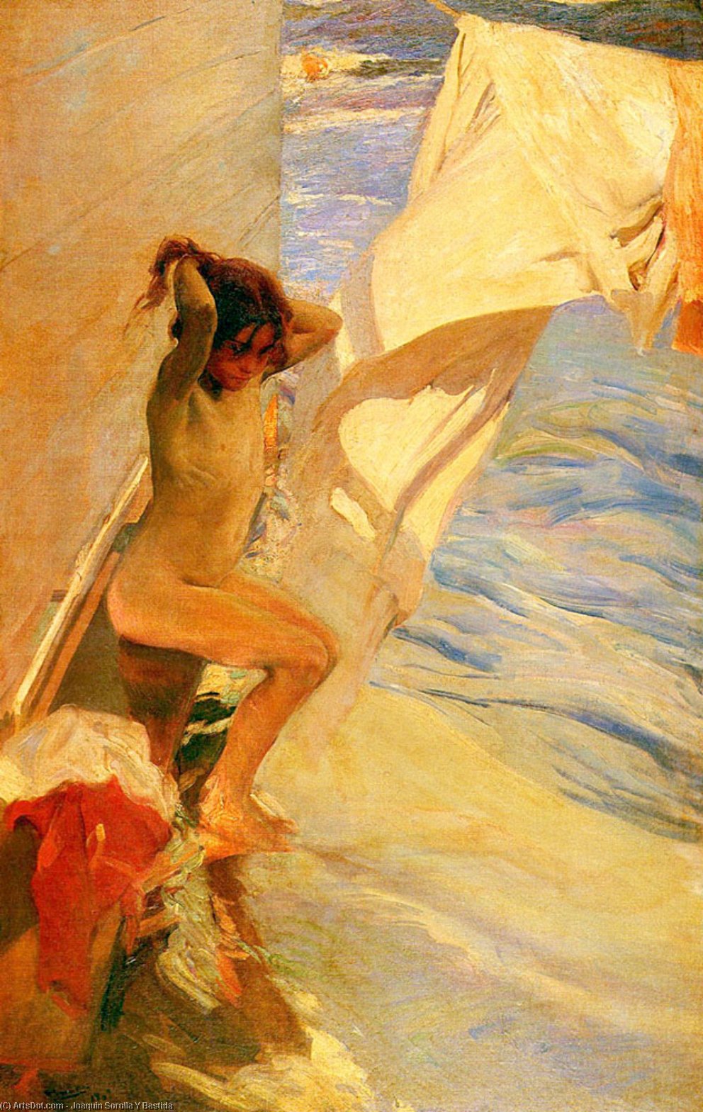 Antes Del Bano — Joaquín Sorolla Y Bastida