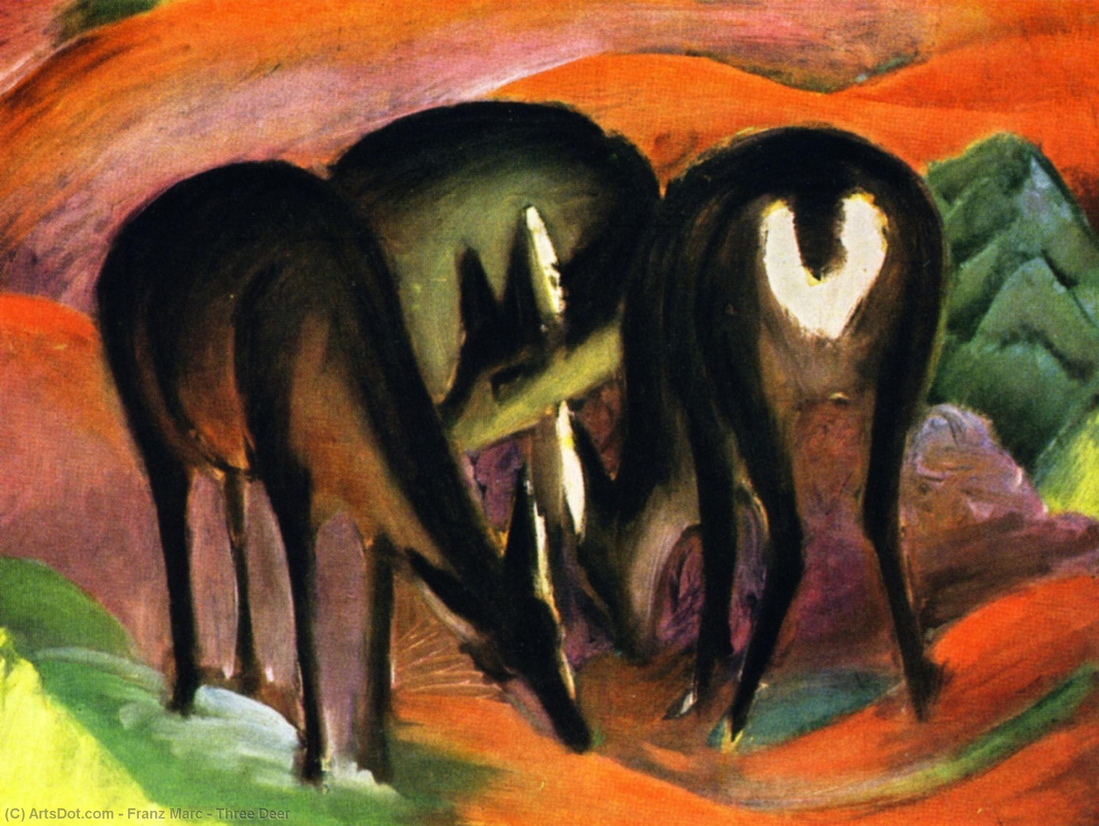 Three Deer — Франц Марк