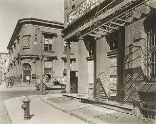 Corner Of East 10th Street And Avenue D, Manhattan — Berenice Abbott
