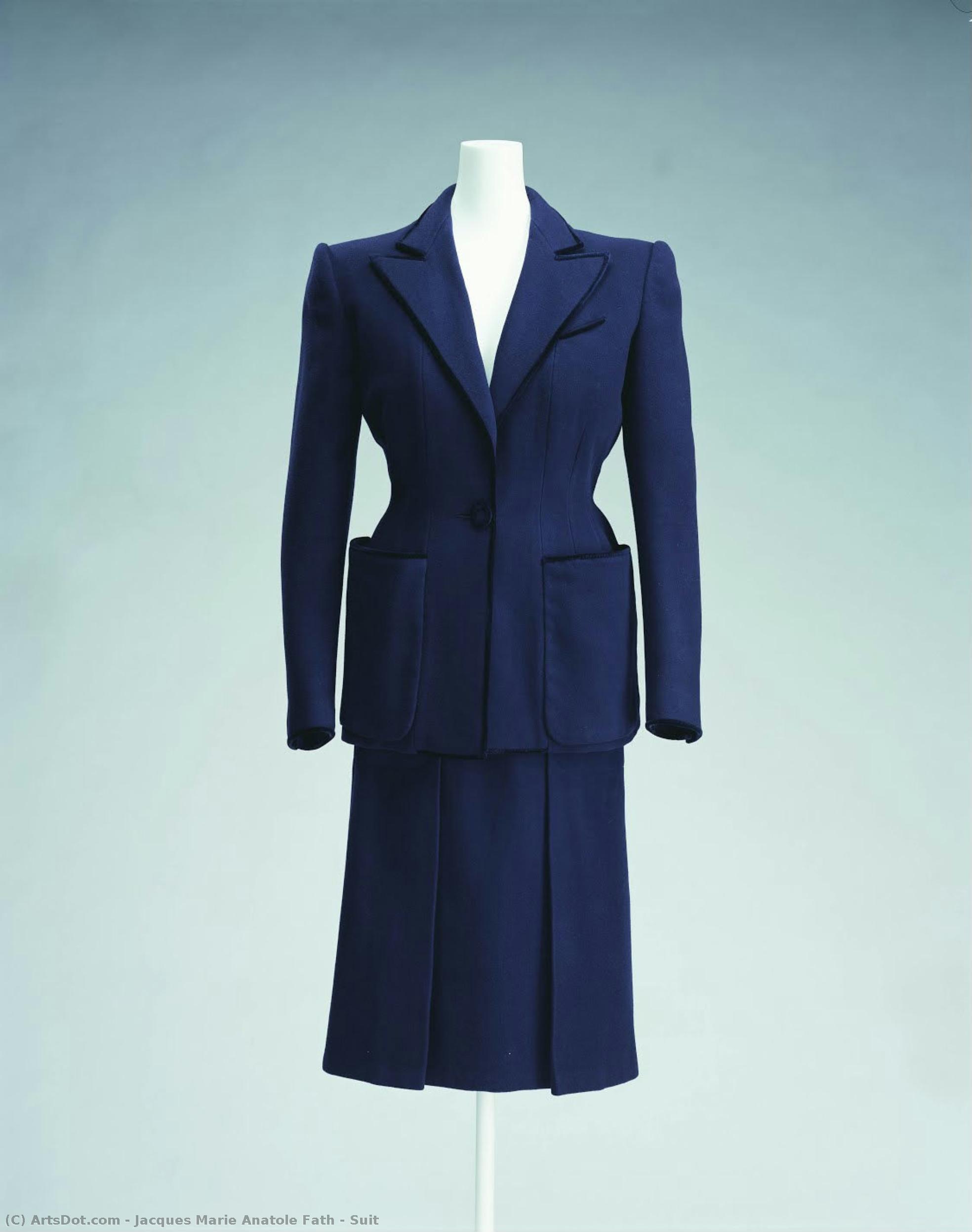 Suit — Jacques Marie Anatole Fath