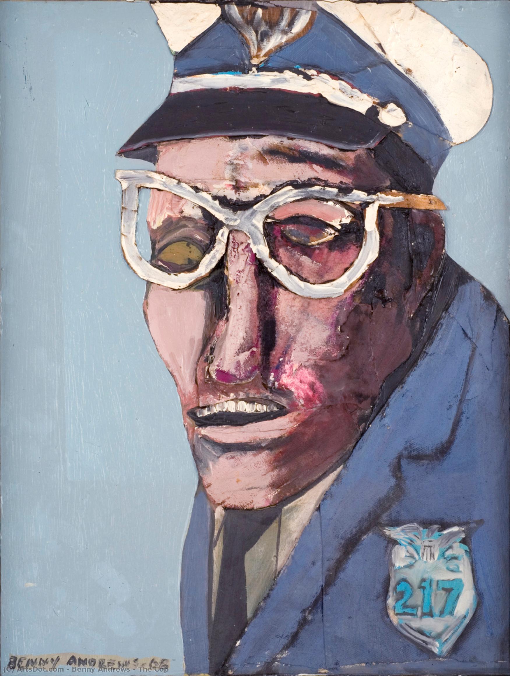 The Cop — Benny Andrews