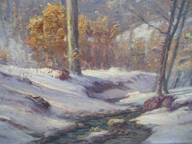Winter Morning In The Ravine 1 — Theodore Clement Steele