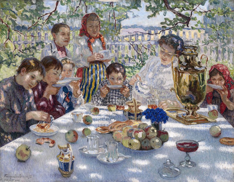 The Teacher's Name-day — Nikolai Petrovich Bogdanov Belsky
