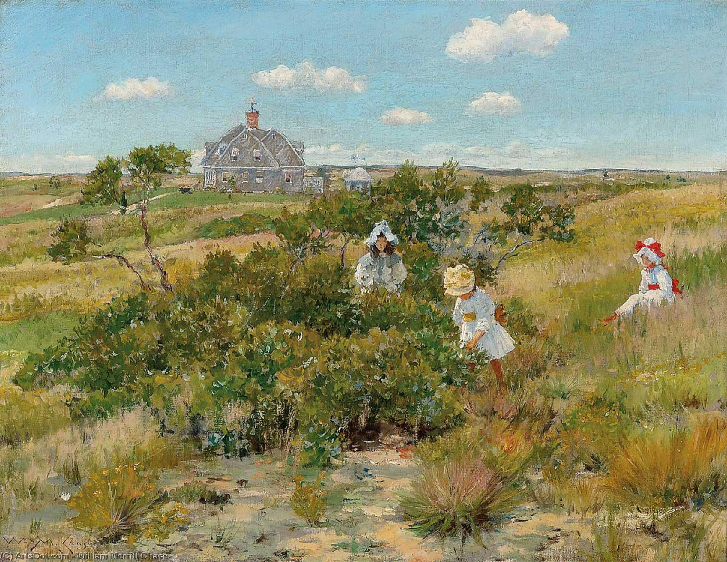 A Summer Day — William Merritt Chase