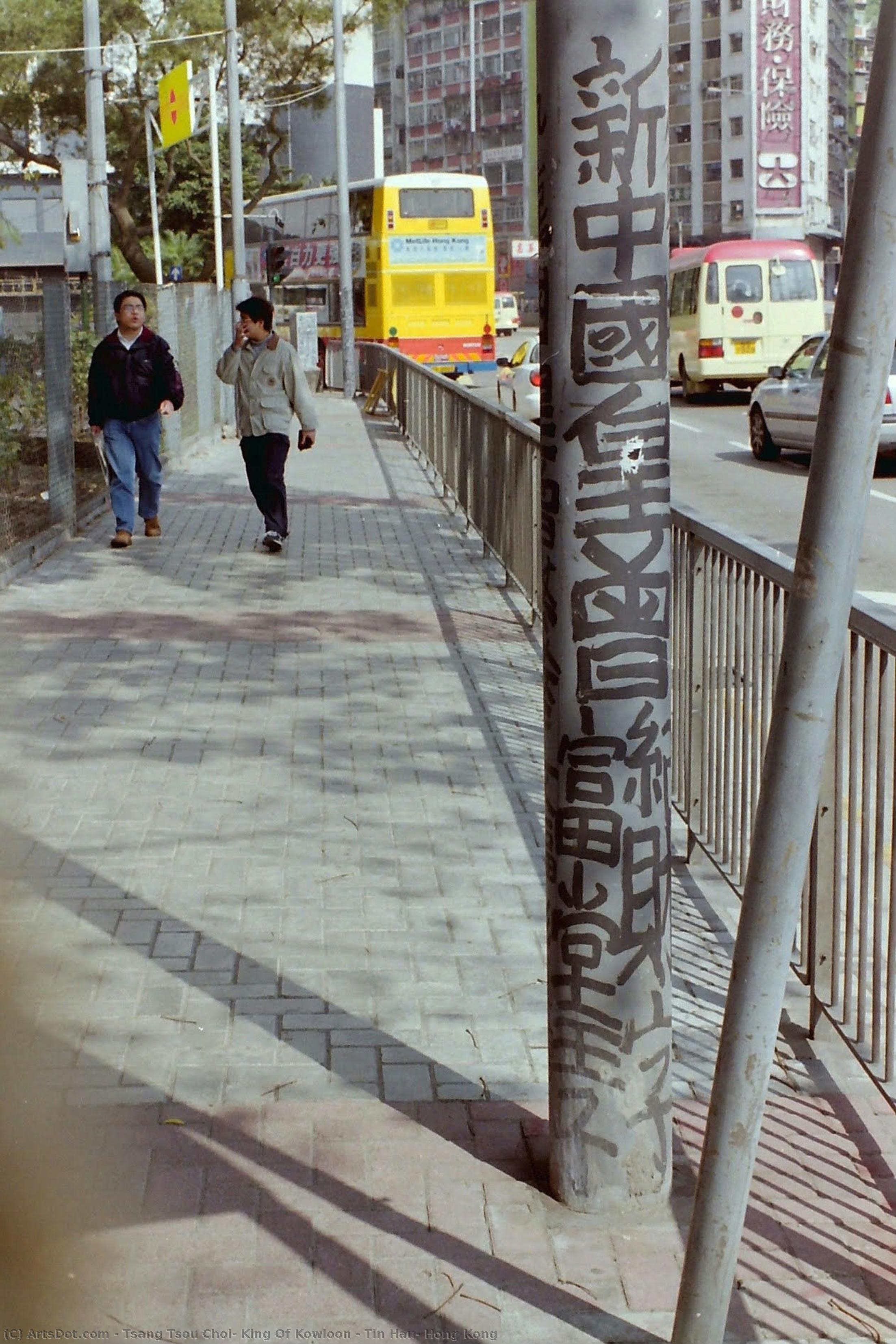 Tin Hau, Hong Kong — Tsang Tsou Choi (king Of Kowloon)