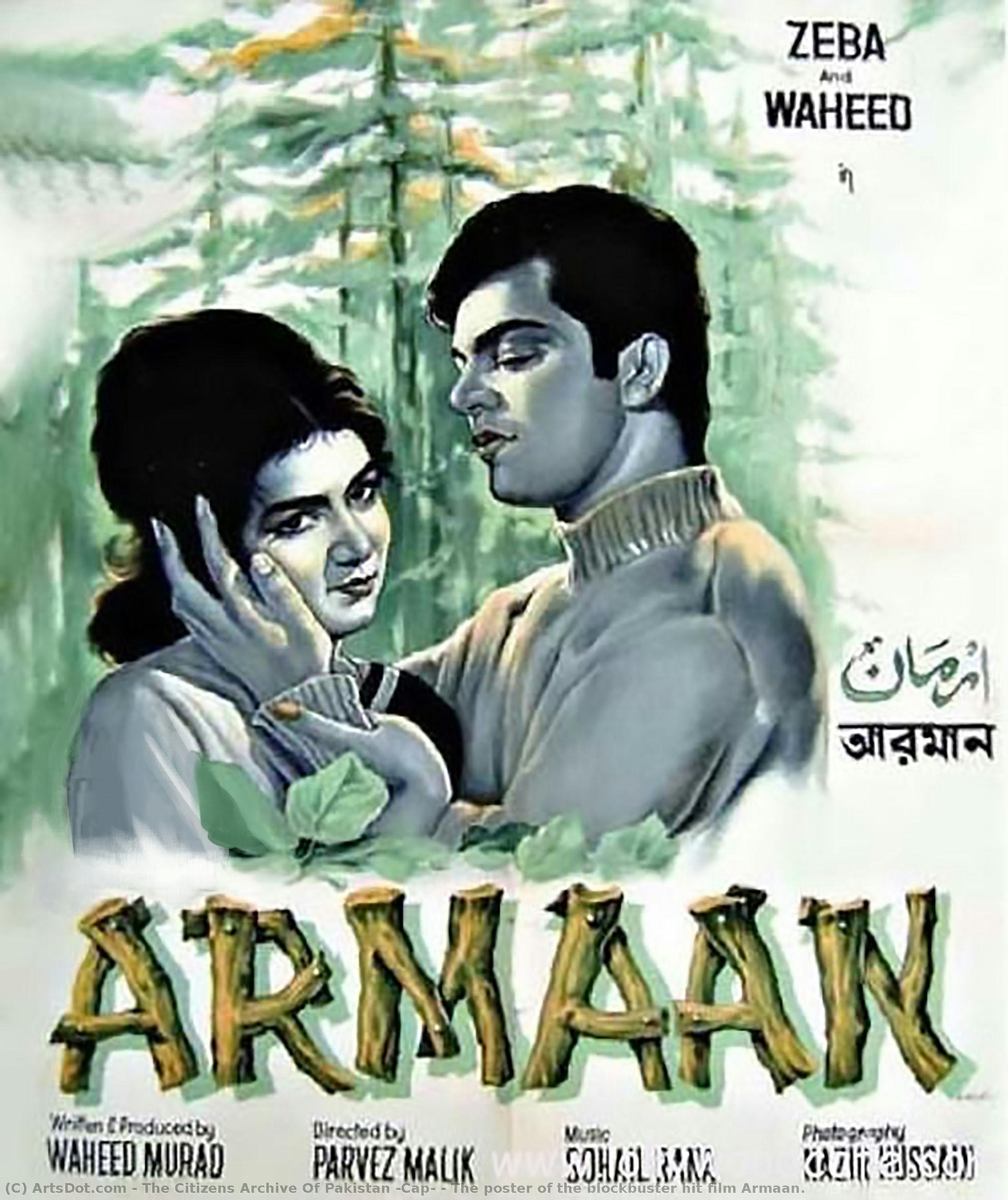 The Poster Of The Blockbuster Hit Film Armaan. — The Citizens Archive Of Pakistan (cap)