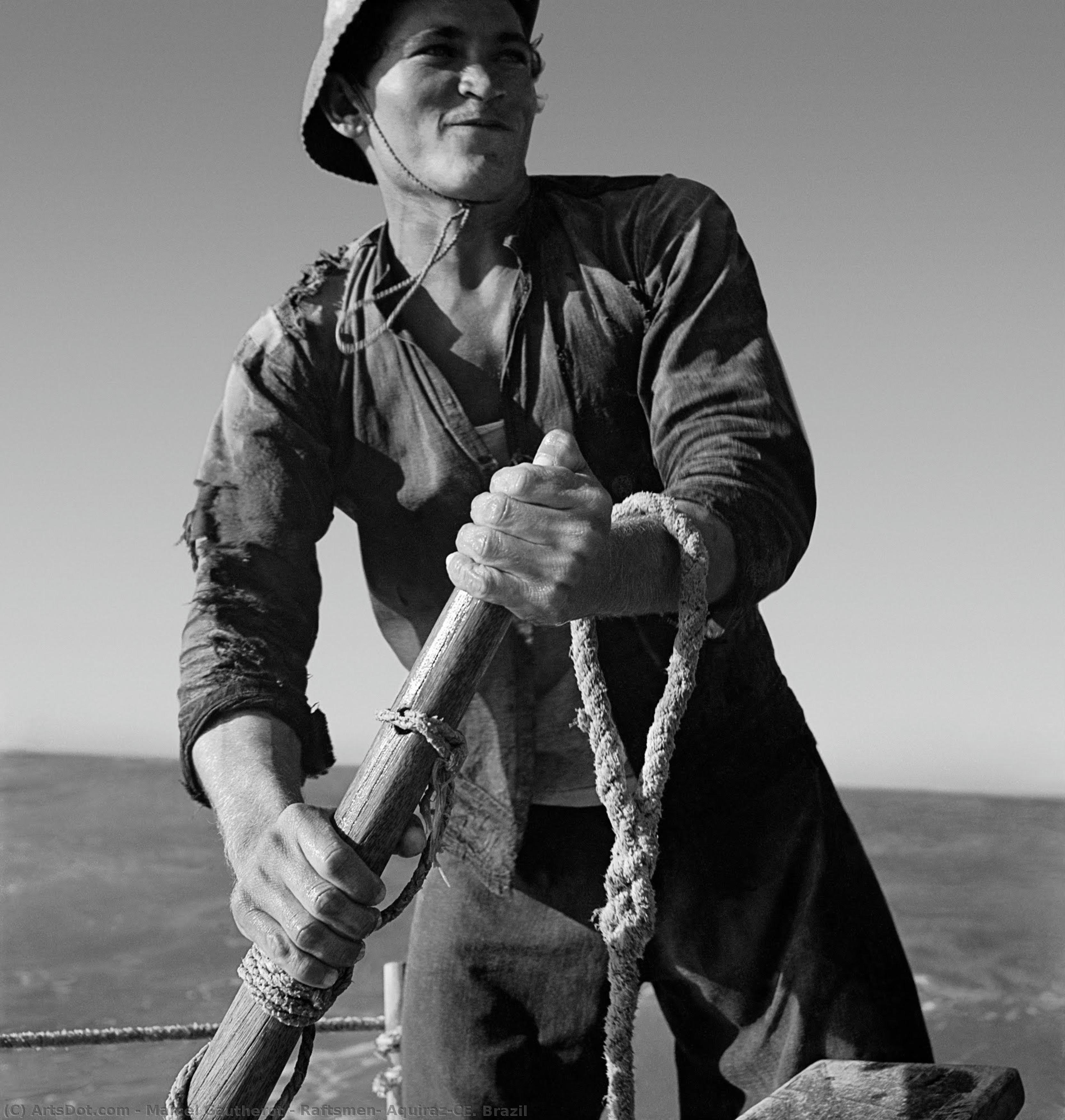 Raftsmen, Aquiraz,ce. Brazil — Marcel Gautherot
