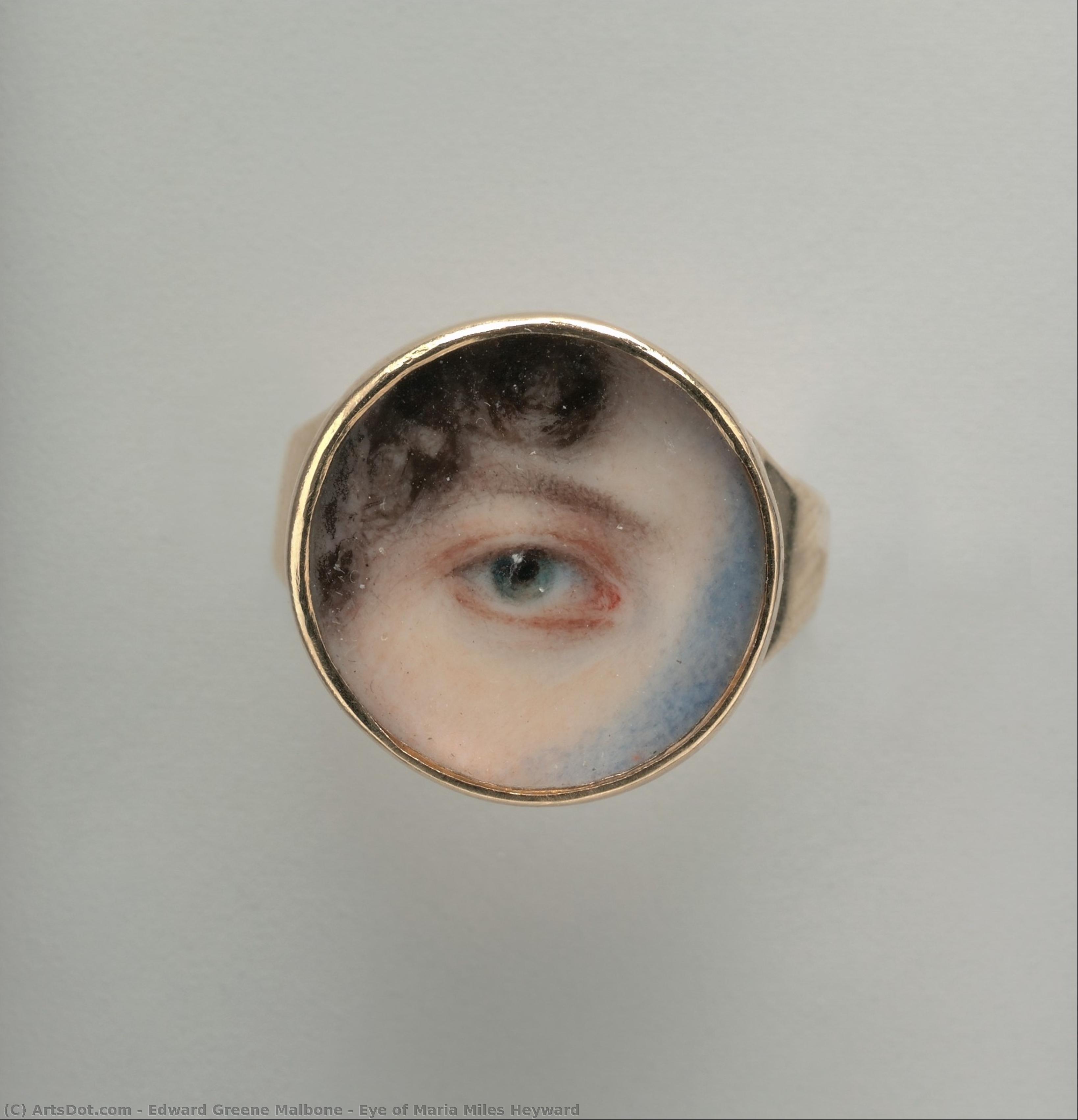 Eye Of Maria Miles Heyward — Edward Greene Malbone