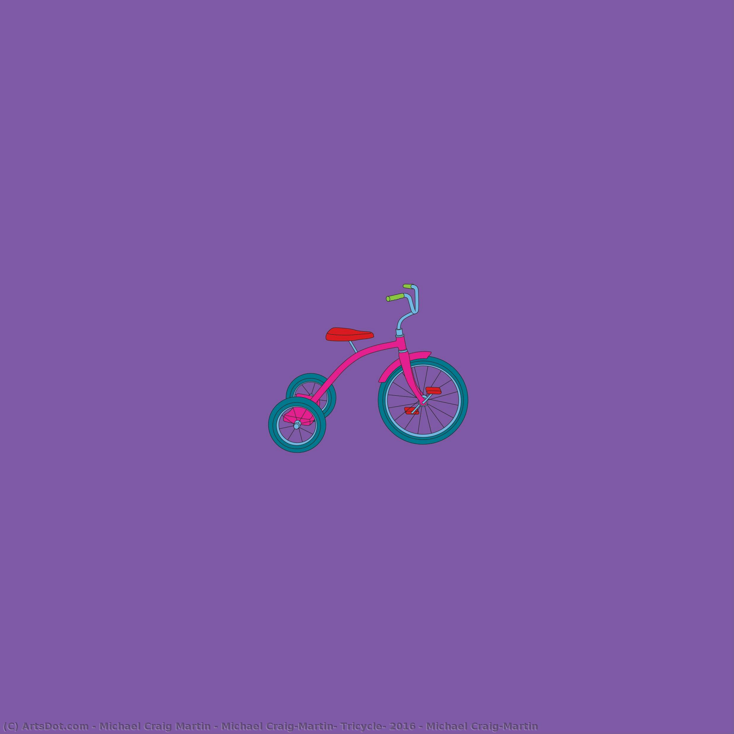 Michael Craig-martin, Tricycle, 2016 © Michael Craig-martin — Michael Craig Martin