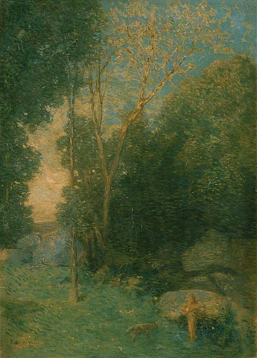 Pan And The Wolf — Julian Alden Weir