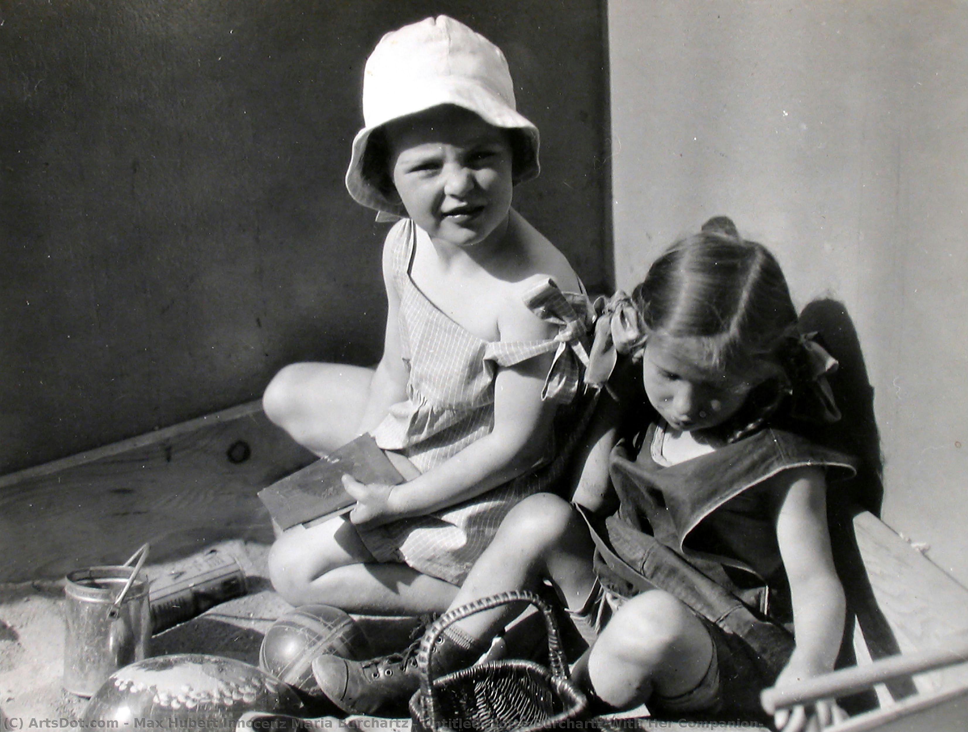 Untitled (lotte Burchartz With Her Companion) — Max Hubert Innocenz Maria Burchartz