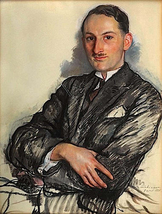 Portrait Of Felicien Qaqaan — Zinaida Serebriakova