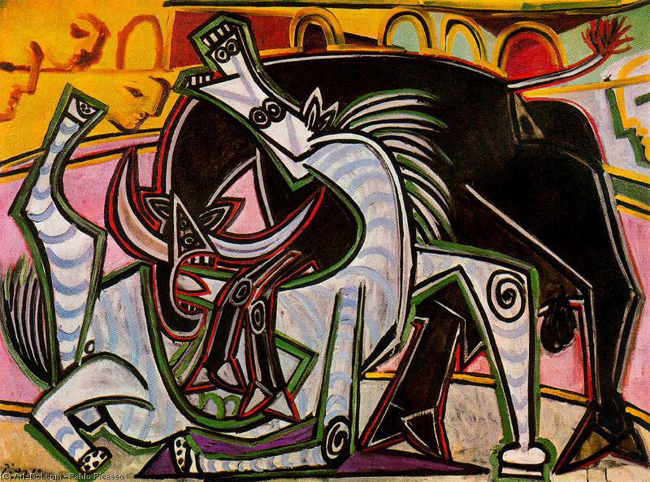 Bullfight — Пабло Пикасо