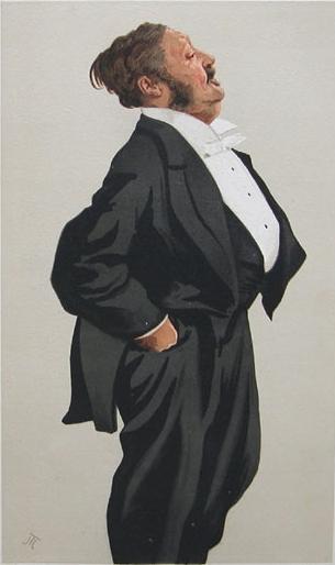 Caricature Of Mr Lionel Lawson — Jacques Joseph Tissot